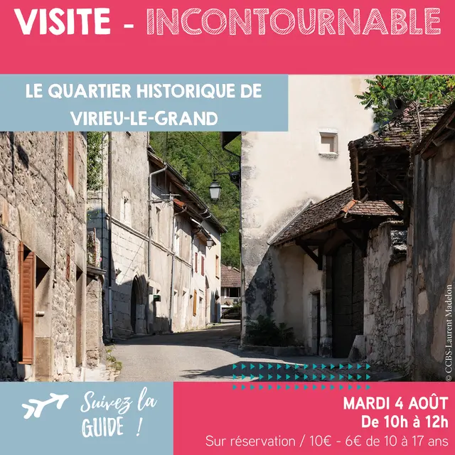 Visite guidée de Virieu-le-Grand