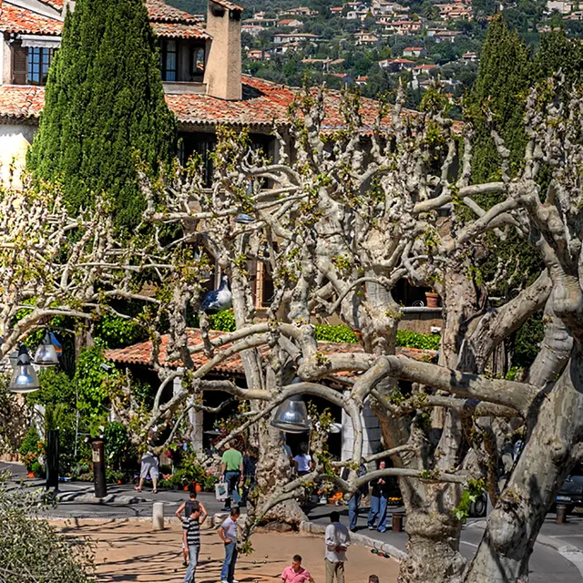 Place de Gaulle à Saint-Paul de Vence