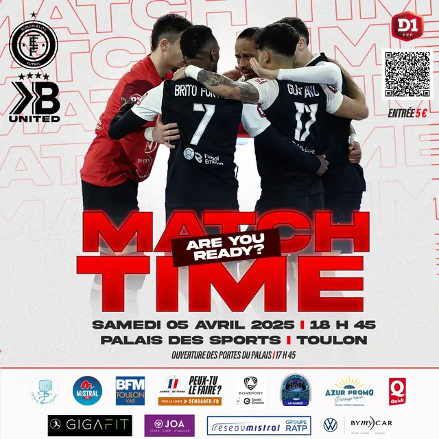 Futsal - Toulon Élite Futsal vs Kremlin-Bicêtre Futsal_Toulon