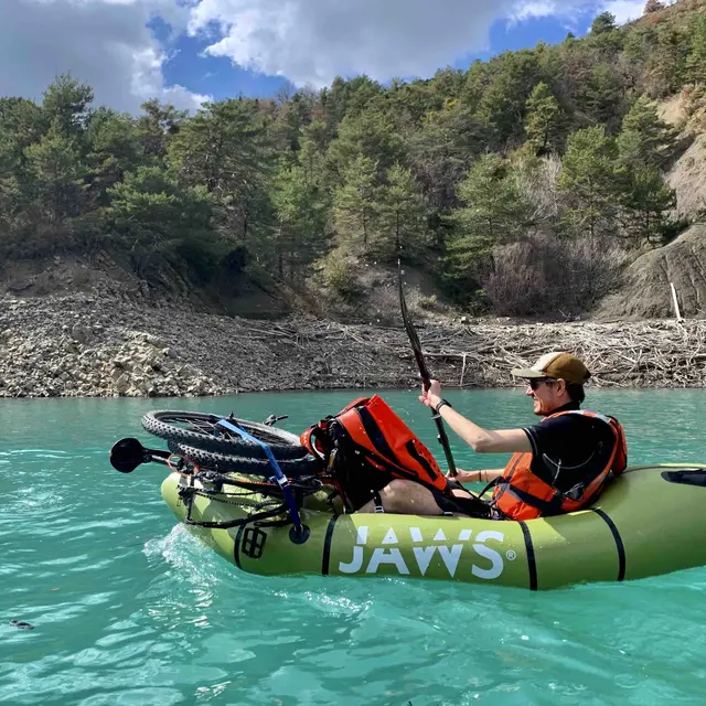 VTT packraft dans les Gorges du Verdon