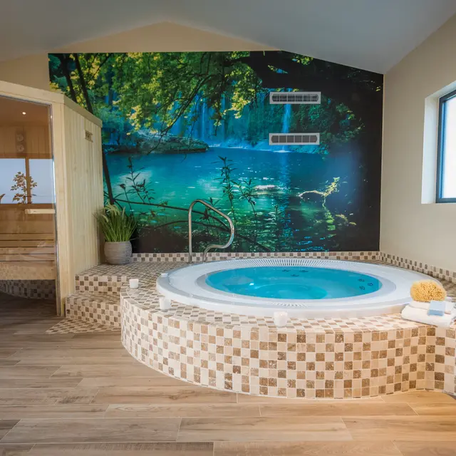 Espace bien-être au spa Le Puma***