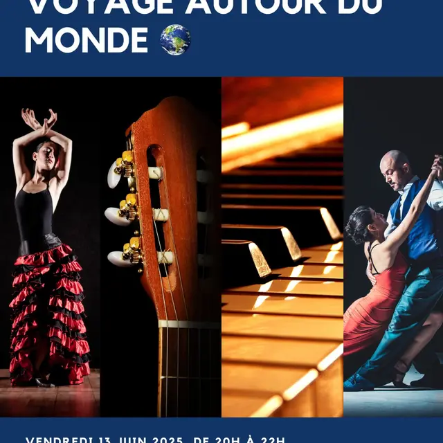 Spectacle de fin d'année : Voyage autour du Monde_La Croix-Valmer