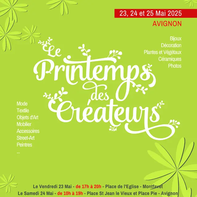 Printemps des Créateurs_Avignon