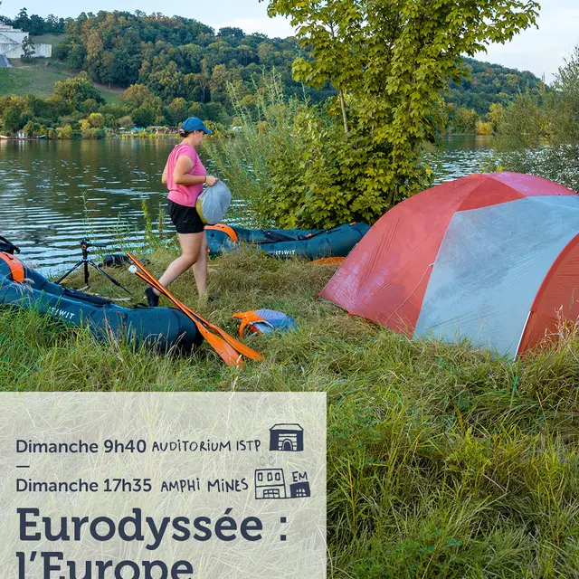 Festival Curieux Voyageurs : Eurodyssée : L’Europe au fil de l’eau_Saint-Étienne