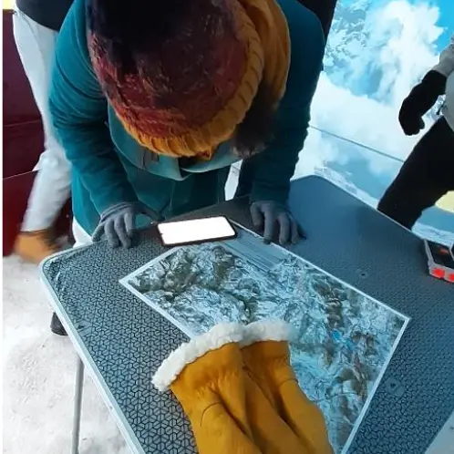 Atelier jeux cartographie/nivologie_Vallouise-Pelvoux