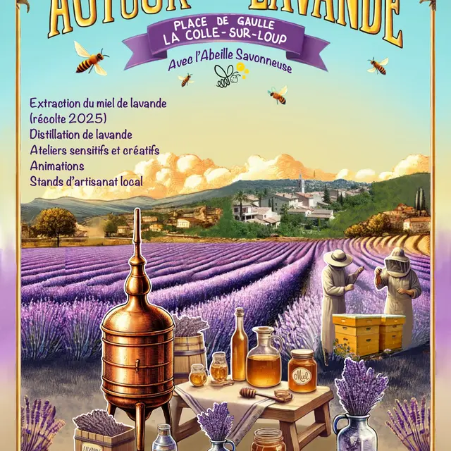 Journée à thème, Autour de la lavande_La Colle-sur-Loup