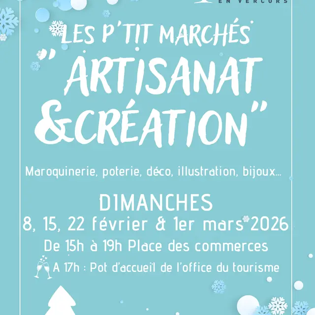 Le P'tit Marché Artisanat et Création_Corrençon-en-Vercors