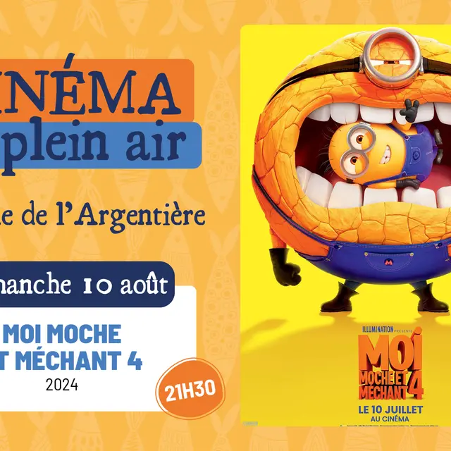 Cinéma en plein air - Moi, Moche et Méchant 4_La Londe-les-Maures