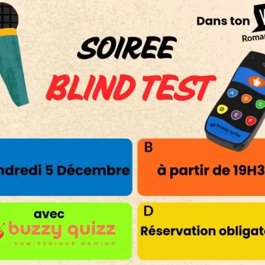 Soirée Blind Test - V and B_Romans-sur-Isère