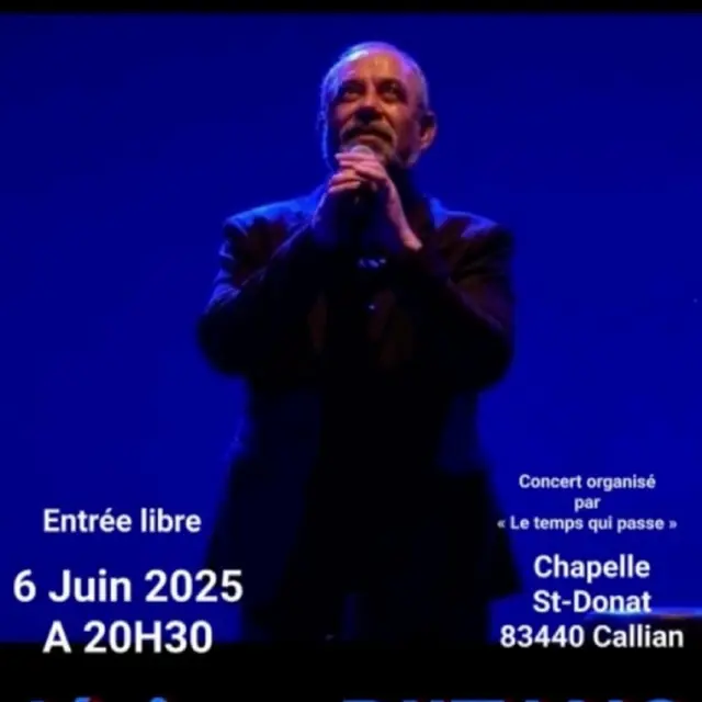 Concert Riitano à la Chapelle Saint Donat_Callian