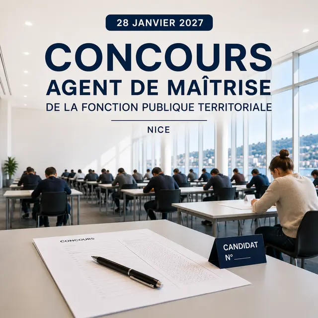 CONCOURS DE LA FONCTION PUBLIQUE TERRITORIALE_Nice