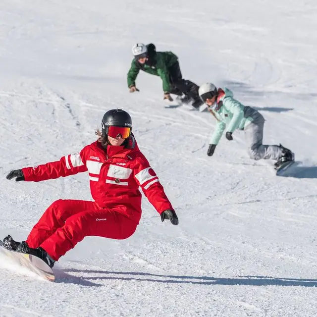Cours de snowboard