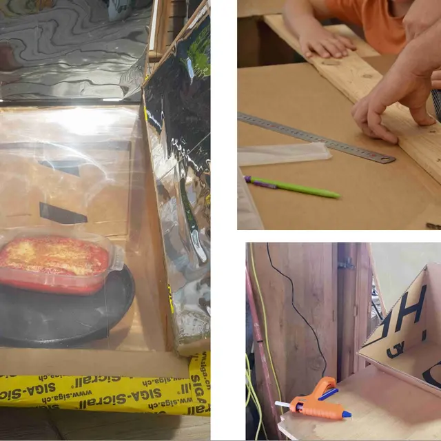 Atelier : faire son four solaire en carton et plexiglas de récup'