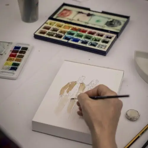 Atelier - peinture à l'aquarelle dans le jardin de la Villa Noailles_Hyères