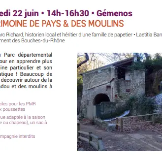 Moulin de Cuges Parc Saint Pons