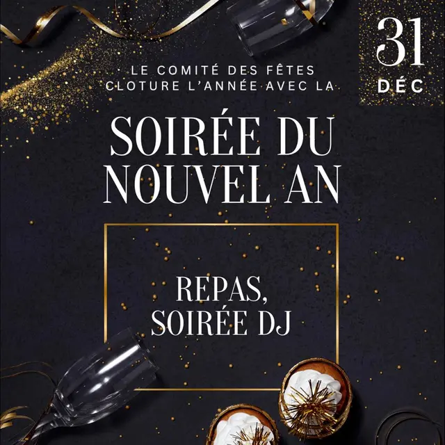 Soirée du nouvel an_Malaucène