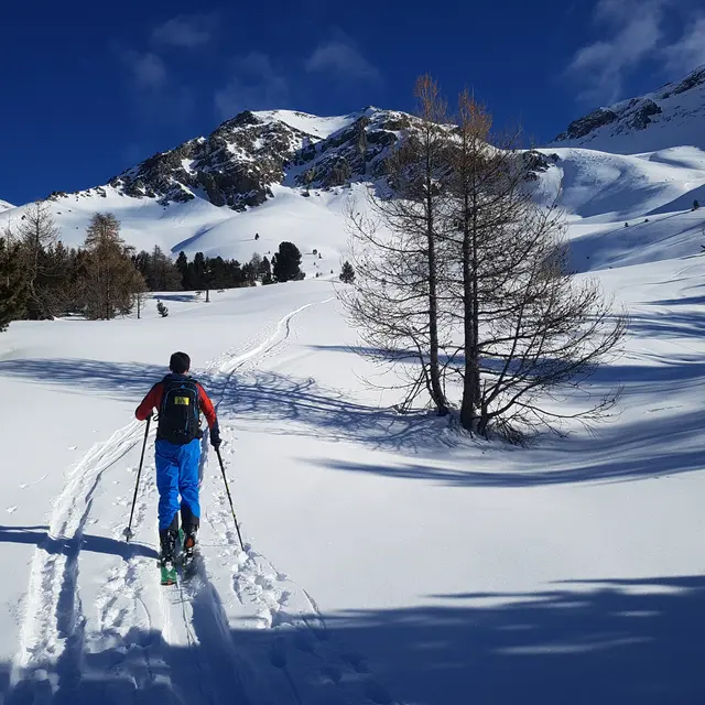 Ski de rando à Cervières