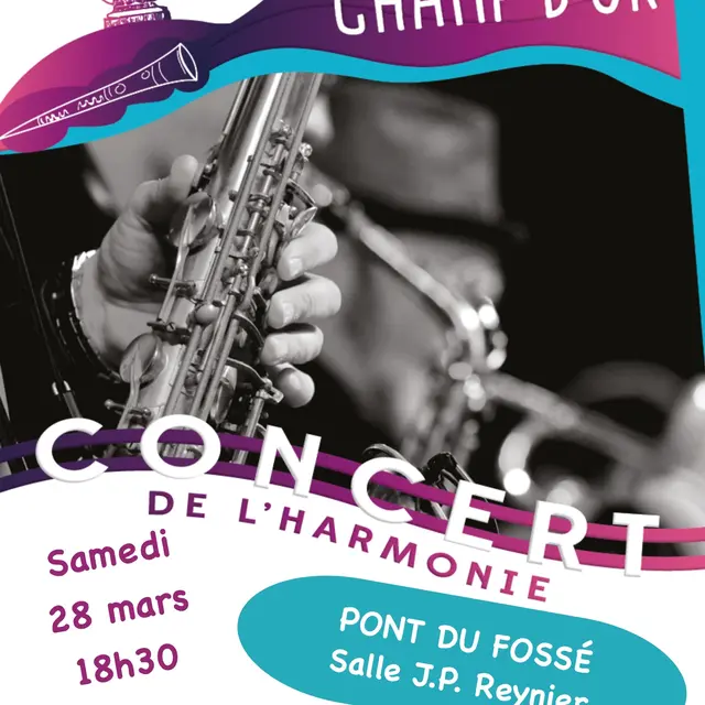 Concert de l'harmonie l'Echo du Champs d'Or_Saint-Jean-Saint-Nicolas