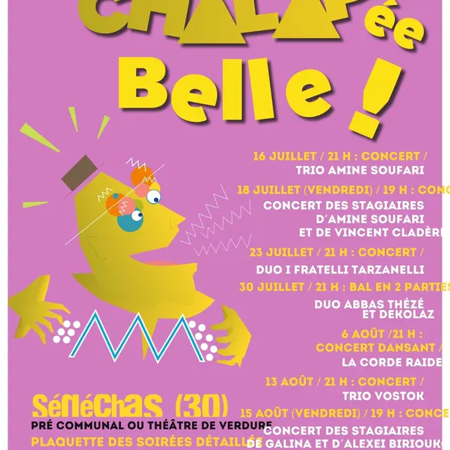 Festival L'Échalapée Belle_Sénéchas