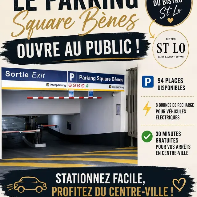 Parking Square Benes_Saint-Laurent-du-Var