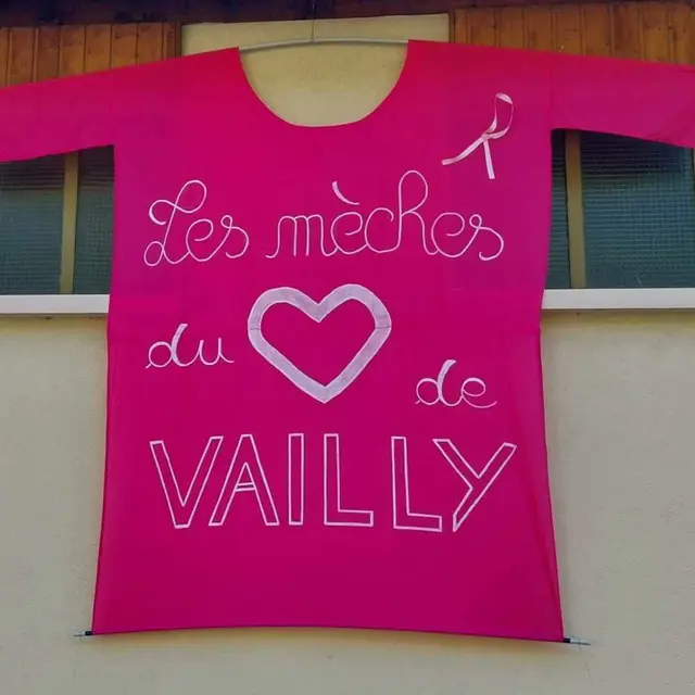 Octobre rose - Les Mèches du Cœur 5ème édition_Vailly