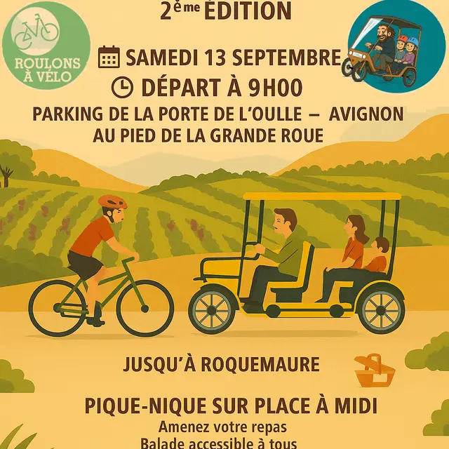 Balade à vélo & véhicules intermédiaires_Villeneuve-lez-Avignon