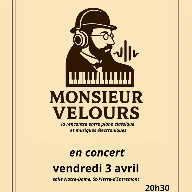 Concert Monsieur Velours_Saint-Pierre-d'Entremont