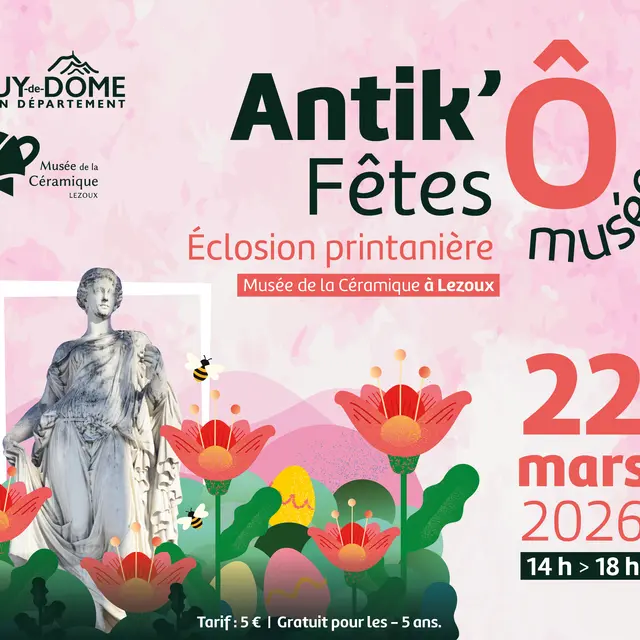 Antik’fêtes Ô musée - Éclosion printanière_Lezoux