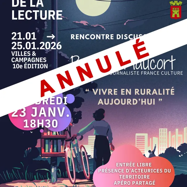 Nuits de la lecture -ANNULEE_Salernes