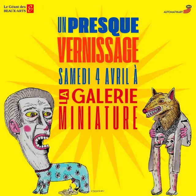 Invitation au presque vernissage