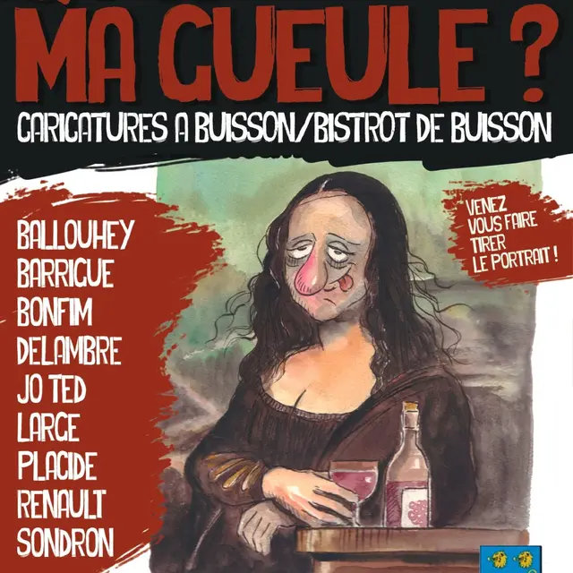 Week-end de la caricature : Quoi ma gueule !_Buisson