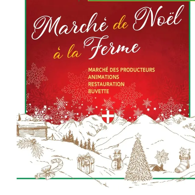 Marché de Noël à la ferme