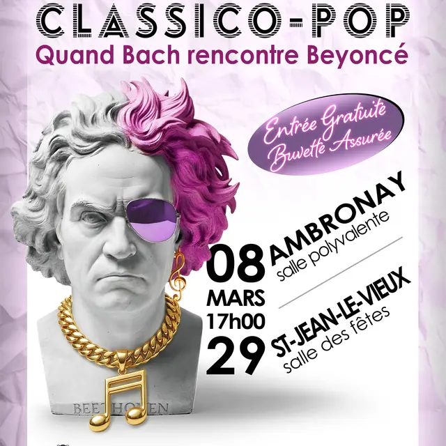 Affiche concert de printemps 2026 de l'OHSJA