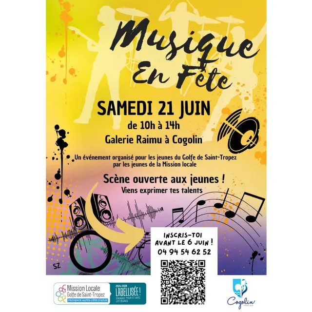 Musique en fête concert des jeunes de la mission locale_Cogolin