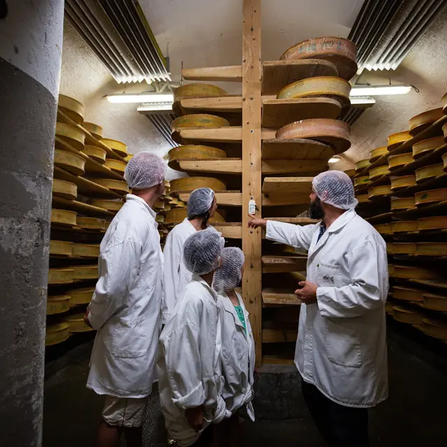 Visite guidée de la Coopérative à Beaufort