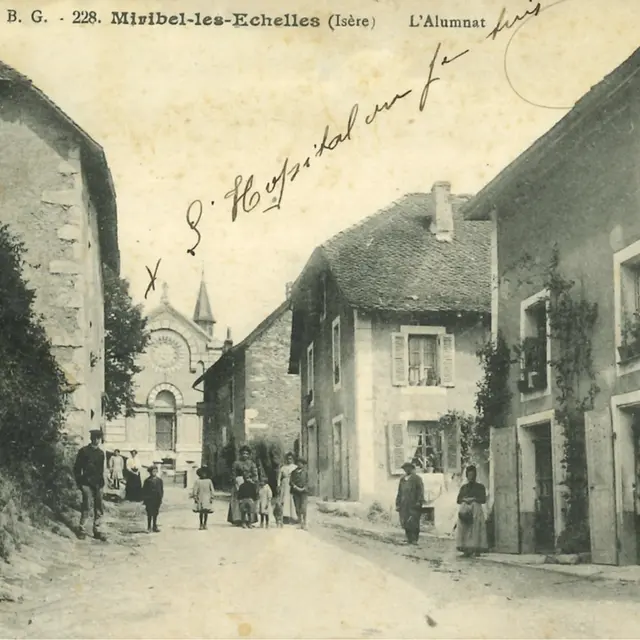 Exposition cartes postales anciennes_Miribel-les-Échelles