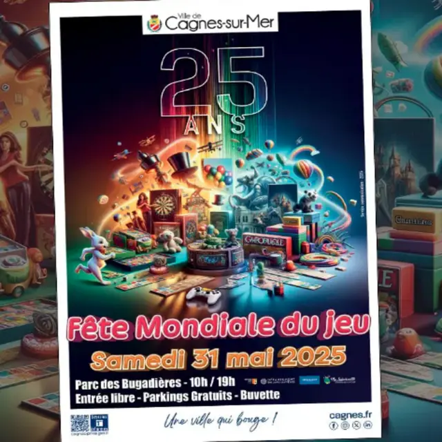 Fête mondiale du Jeu, 25 ans_Cagnes-sur-Mer