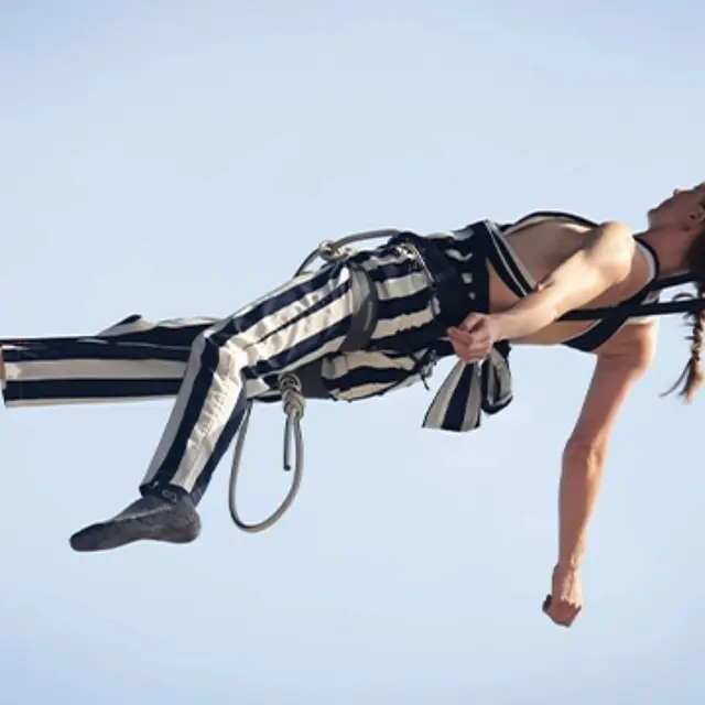 Spectacle aérien Sound in the air_Le Monêtier-les-Bains