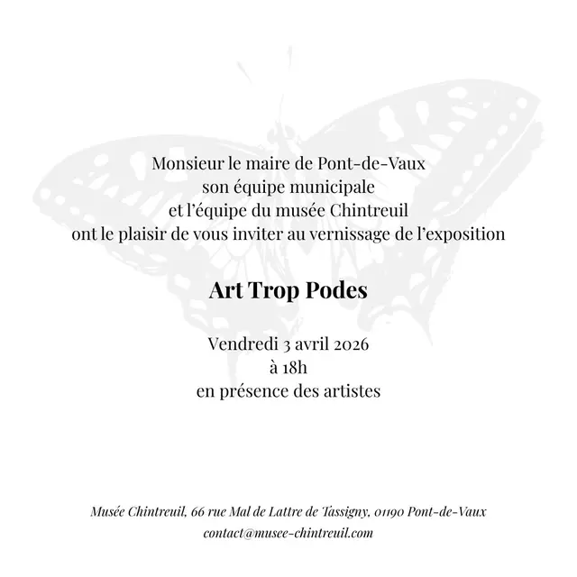 Vernissage de l’exposition « Art Trop Podes »_Pont-de-Vaux
