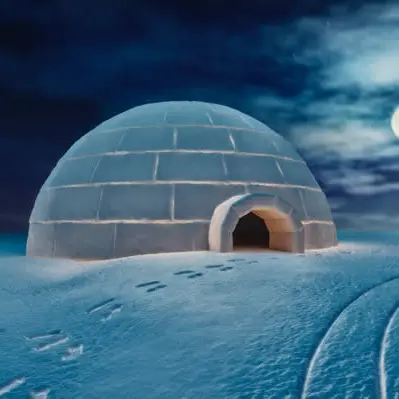 Apéro sous igloo