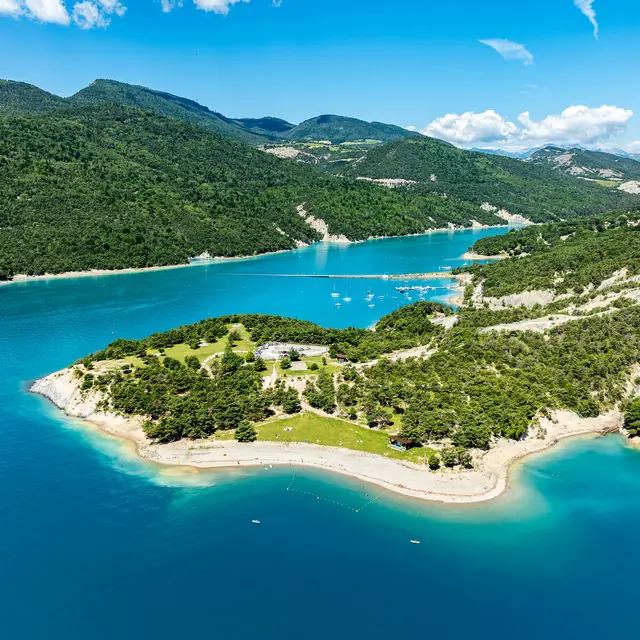 Plage des Trémouilles, Baie de Chanteloube - Chorges