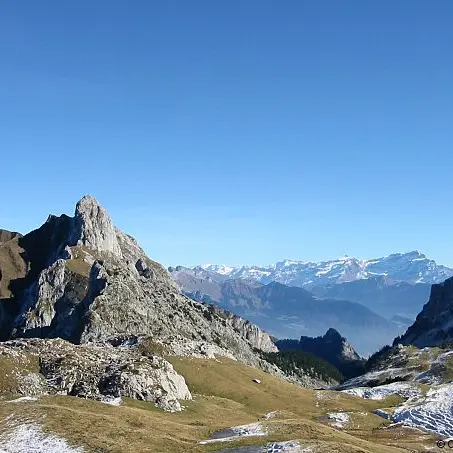 Site d'escalade - Mont Gardy depuis Novel