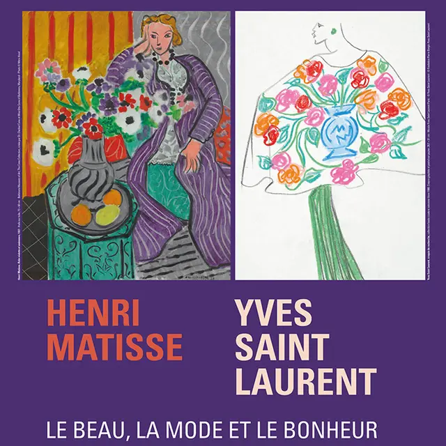 Henri Matisse - Yves Saint Laurent. Le beau, la mode et le bonheur_Nice