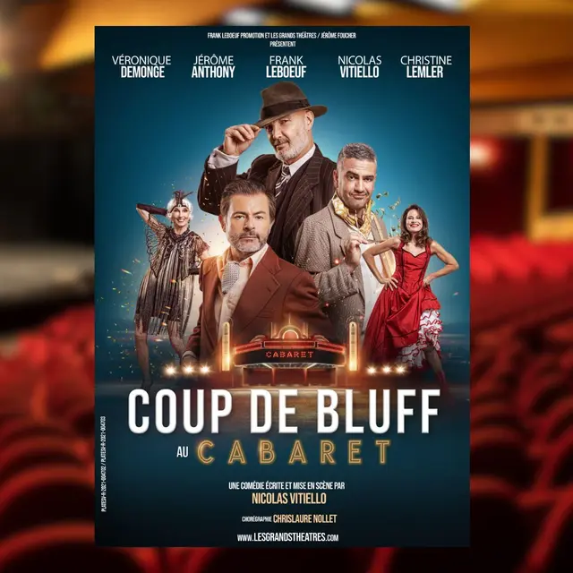 Théâtre : Coup de bluff au cabaret_Sanary-sur-Mer