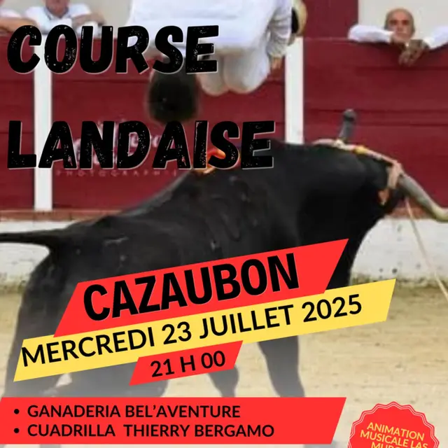 Course landaise à Cazaubon_Cazaubon