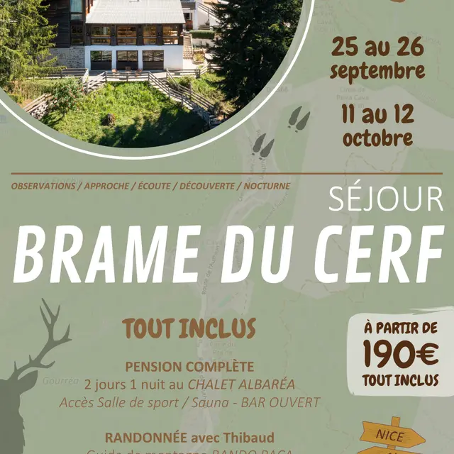 Séjour  Brame du Cerf _Lucéram