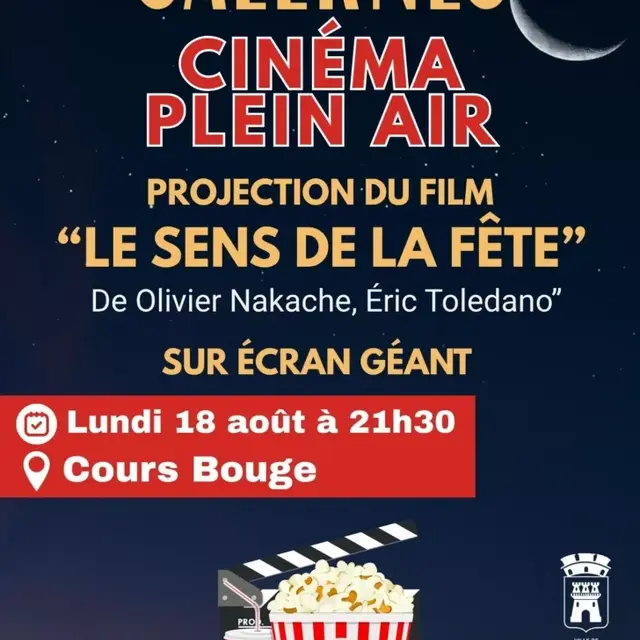 Cinéma en plein air - Le sens de la fête_Salernes