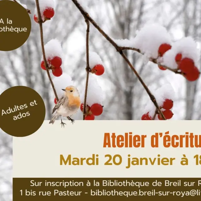 Atelier d'écriture pour adultes et ados_Breil-sur-Roya