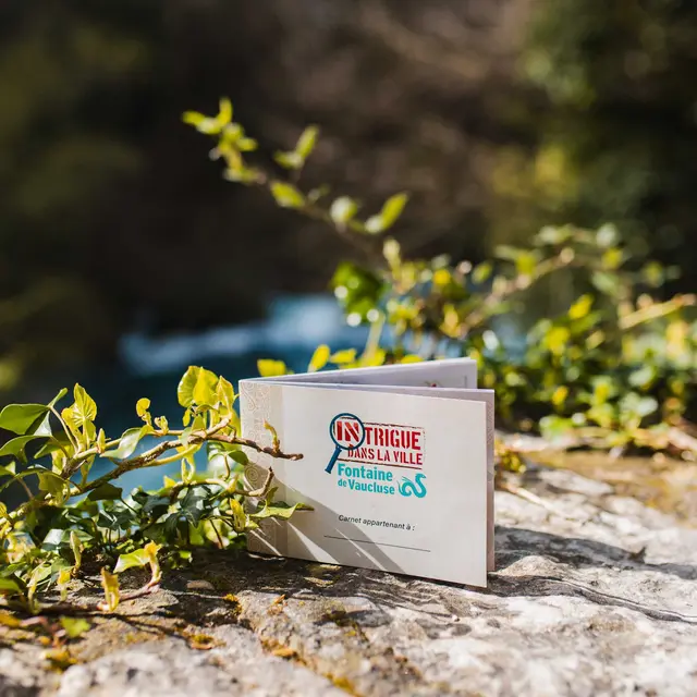 Intrigue dans la ville à Fontaine-de-Vaucluse_Fontaine-de-Vaucluse