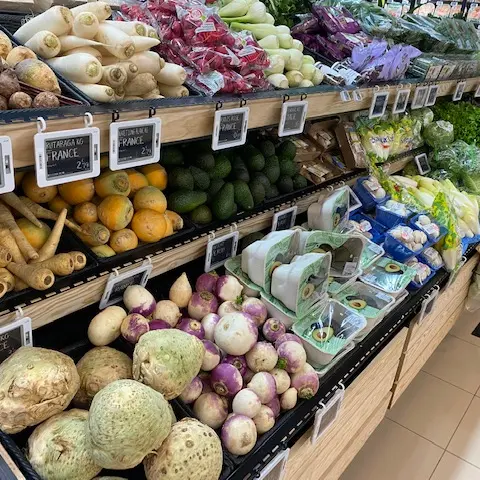 fruits et légumes